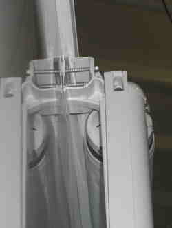 Photo of A&E Sunchaser, showing top of left support arm